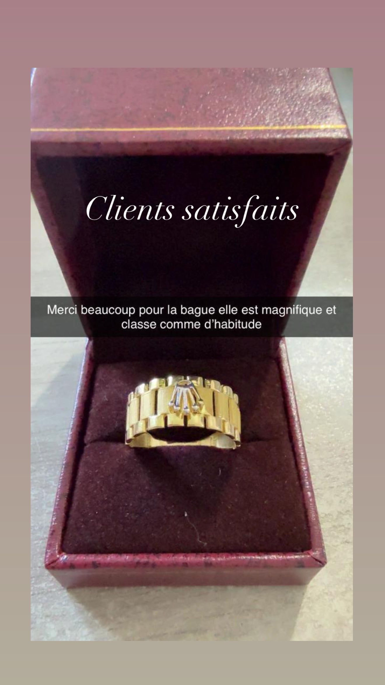 Bague Rolex